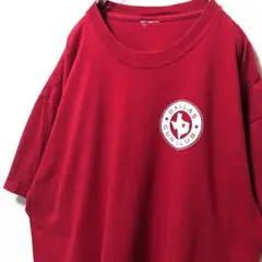 ダラスガンクラブ ロゴ Tシャツ レッド 赤 古着