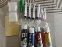 詰め替えインクキャノン CANON補充用インクボトル　器具付き