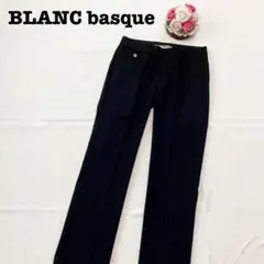 BLANC basque ブランバスク　レディース　ストライプパンツ　M 紺色