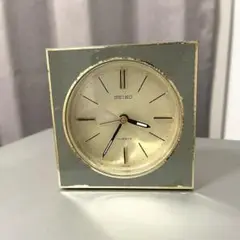 SEIKO ゴールド スクエア型 置時計