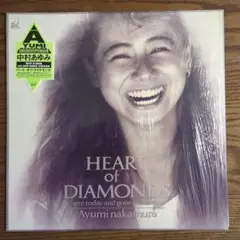 ☆美品☆　中村あゆみのLPレコード「HEART of DIAMONDS」