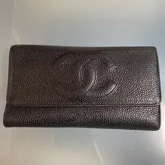 シャネル 長財布【チャック破損】