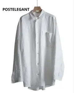 25SS POSTELEGANT LINEN RELAX SHIRT