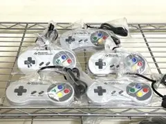 新品未使用 Nintendo スーパーファミコン コントローラー 5個セット