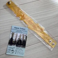 Aqua Timez ラバーバンド　メッセージカード 20周年ライブ 2025