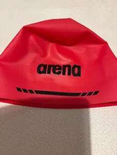 競泳　arena 赤 シリコン 水泳シリコン