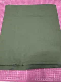プレミアムコットンクロス　オリーブ