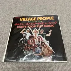 【希少盤】VILLAGE PEOPLE CAN'T STOP THE MUSIC