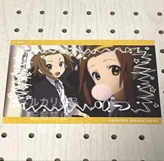 けいおん まねきねこ コラボ 田井中律 ポストカード