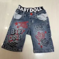 BABY DOLL ベビードール デニム 半ズボン ハーフパンツ 100