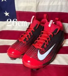 NIKE 新品 ズームトラウト2PRO レッド 26.0㎝ 野球 スパイク