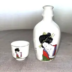 徳利とおちょこのセット　「おにたおし」おちょこ付き