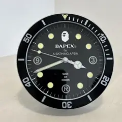 BAPE(R)デジタルウォールクロック　未使用　雑誌付き BAPE(R)デジタルウォールクロック 未使用 雑誌付き - メルカリ