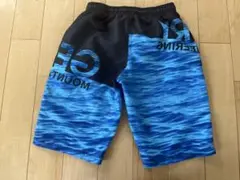 水着 青と黒の波模様 男の子用160センチ