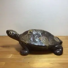 亀まん チョー縁起物❗信楽焼福熊手狸 高さ３４cm m51209206940_1.jpg?1650924785