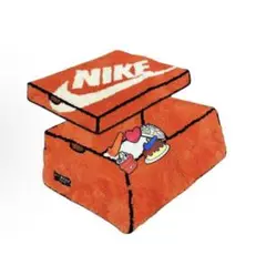 新品　特価 NIKE スニーカー箱デザインマット　限定品　２枚　ステッカー5枚