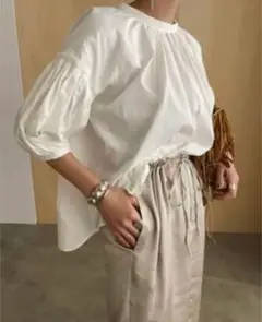 最終価格 CLANE VOLUME PUFF H/S TOPS