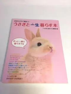 未使用品　うさぎと一生暮らす本 お迎えから介護まで…