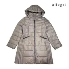 00T452☆ allegri ダウンジャケット ロングコート アウター 防寒