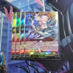 未使用。ヴァンガード　悠弓の騎士　アルモーヴ　4枚