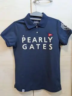 ■パーリーゲイツ■30周年記念　PEARLY GATES ネイビー ポロシャツ