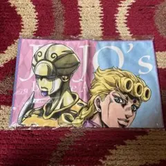 ジョジョ アニメ10周年記念展 描きおろし大判タオル ジョルノ & G•E