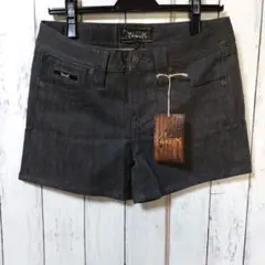 ヤヌーク　未使用品　レディース　デニム　ショートパンツ　グレー　サイズM