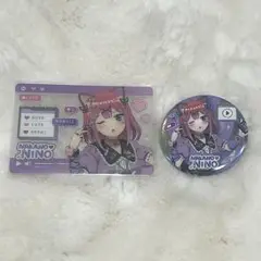 5等分の花嫁 中野二乃 缶バッジ クリアカード