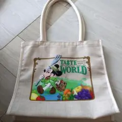 ☆美品☆東京ディズニーリゾート フード＆ワインフェスティバルトートバッグ