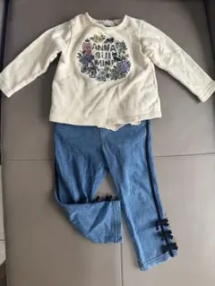 アンナスイミニ　トレーナーとズボン　90cmセット