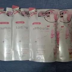 サムライウーマン　ボディソープ 詰め替え400ml×4袋