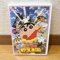 クレヨンしんちゃん カスカベ オタケベ！野生王国 DVD 美品