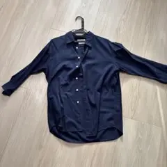 URBAN RESEARCH DOORS ネイビー長袖シャツ