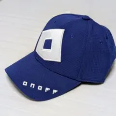 【新品】オノフ ロゴ付きキャップネイビー