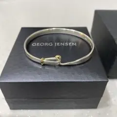 ジョージジェンセン トールン ブレスレット シルバー&ゴールド