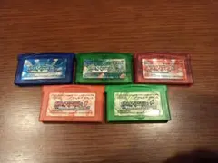 ポケットモンスター エメラルド ルビー サファイア 5本セット