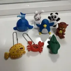 たべっこどうぶつ　たべっこ水族館　ガチャガチャ　フィギュア　キーホルダー