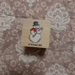 【COACH スノーマン メモ立て メッセージ立て コーチ】