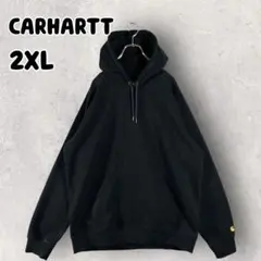 CARHARTT カーハート パーカー フーディ ブラック 2XL相当 120