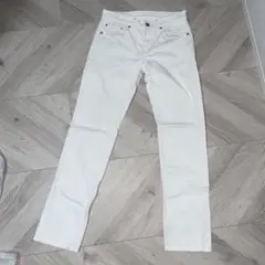 Levi's 511 スキニーデニム W28 L32 ホワイト リーバイス