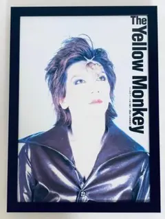 ザ・イエロー・モンキー　ポスター風アートフレーム　雑誌切り抜き　A4額縁付き　H