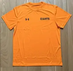読売ジャイアンツ 半袖Tシャツ Under Armour オレンジ