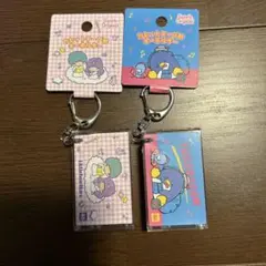 キキララ　タキシードサム　カセットテープキーホルダー 2個セット