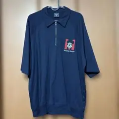 GU × ディズニー ミッキーマウス コラボ ハーフジップ　スウェT Lサイズ
