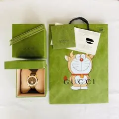 GUCCI × ドラえもん うしえもん時計 レアショッパー付き