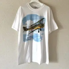 DH-82 TUGER MOTH Tシャツ HANES BEEFY