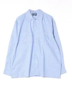 PENNEYS（ぺニーズ）別注ストライプレギュラーカラーシャツ　Lサイズ
