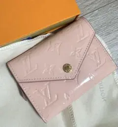三つ折り財布 ピンク