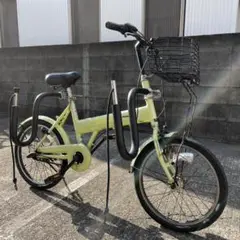 【直接引き取り】サーフボードキャリア付き Panasonic コンパクト自転車
