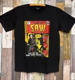 XL★新品ジグソウ【SAW】ソウ★ホラー映画★ムービーTシャツ★BWT